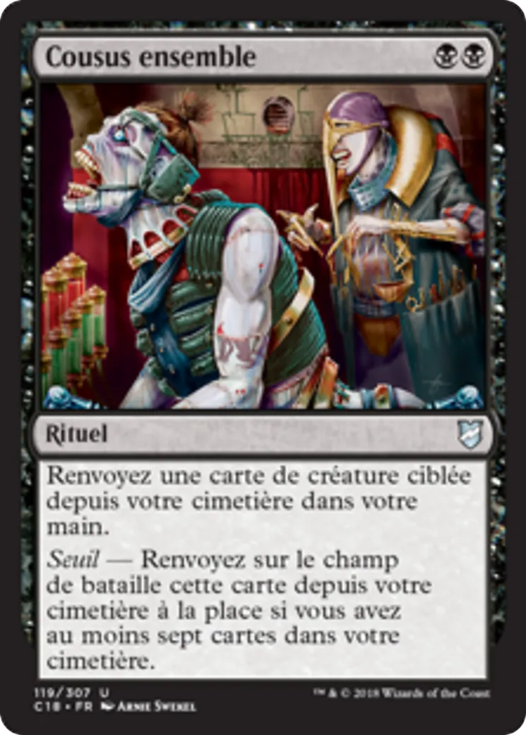 Cousus ensemble — Commander 2018 — Magic: The Gathering