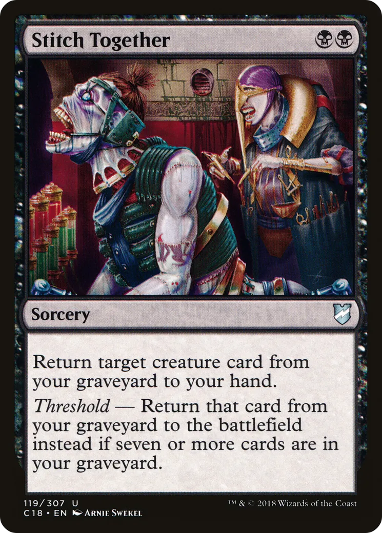 Stitch Together — Commander 2018 — Magic: The Gathering