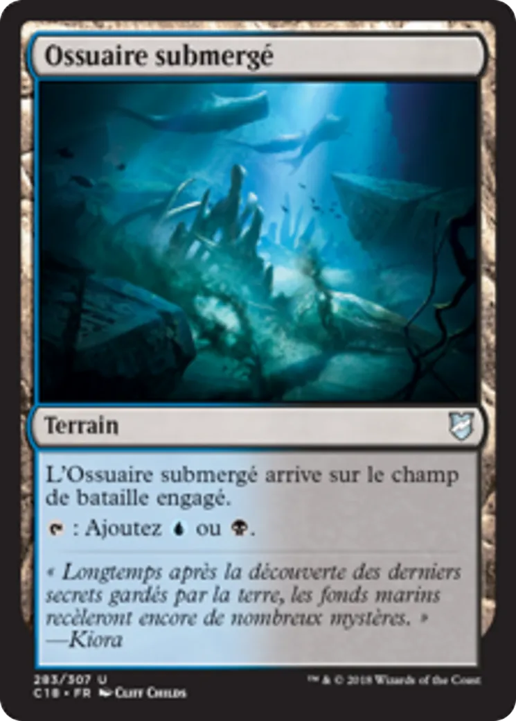 Ossuaire submergé — Commander 2018 — Magic: The Gathering