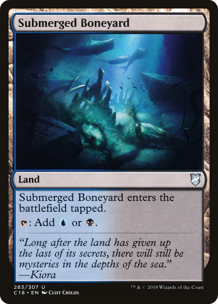 Ossuaire submergé — Commander 2018 — Magic: The Gathering