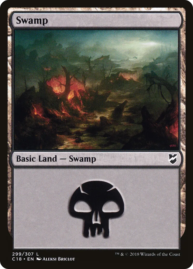 Swamp — Commander 2018 — Magic: The Gathering