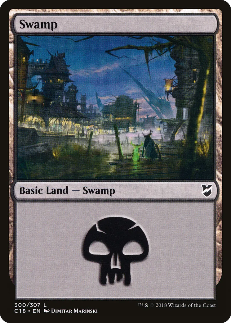Swamp — Commander 2018 — Magic: The Gathering