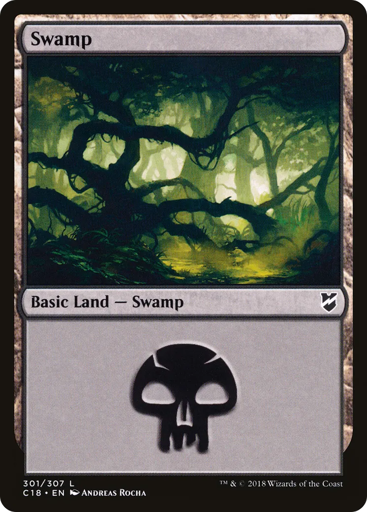 Swamp — Commander 2018 — Magic: The Gathering