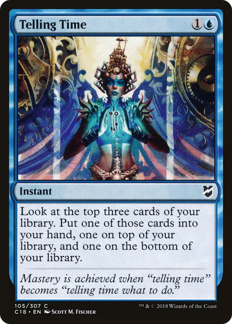 Heure révélatrice — Commander 2018 — Magic: The Gathering