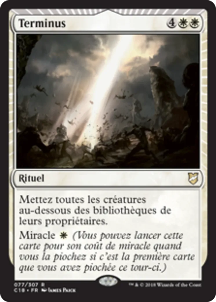 Terminus from Commander 2018 - Magic: The Gathering
