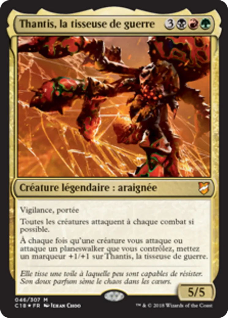 Thantis, la tisseuse de guerre — Commander 2018 — Magic: The Gathering