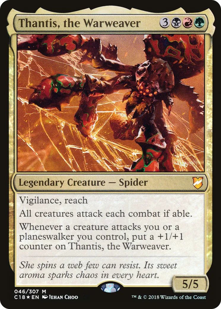 Thantis, la tisseuse de guerre — Commander 2018 — Magic: The Gathering