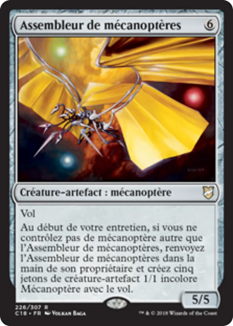 Assembleur de mécanoptères from Commander 2018 - Magic: The Gathering
