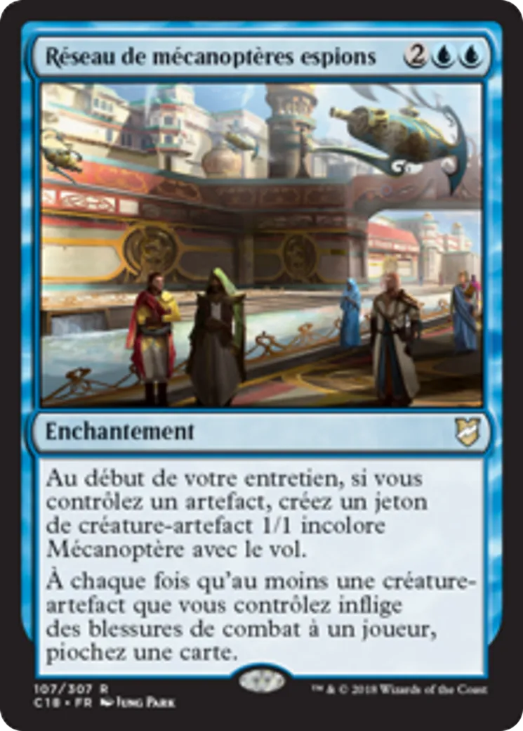 Réseau de mécanoptères espions — Commander 2018 — Magic: The Gathering