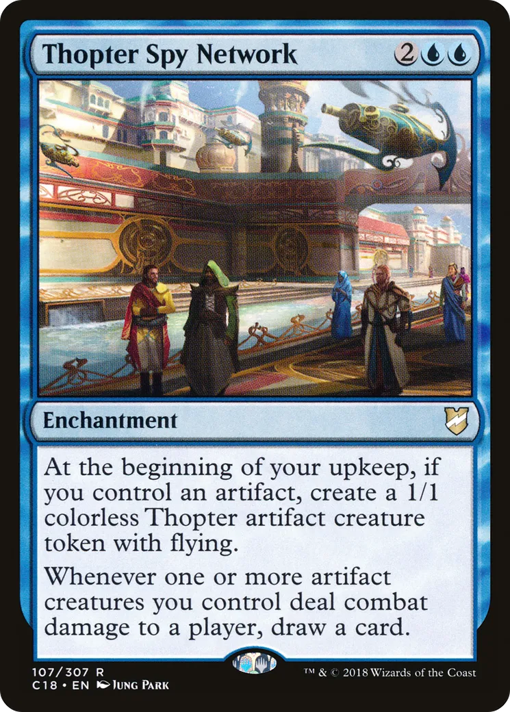 Thopter Spy Network — Commander 2018 — Magic: The Gathering
