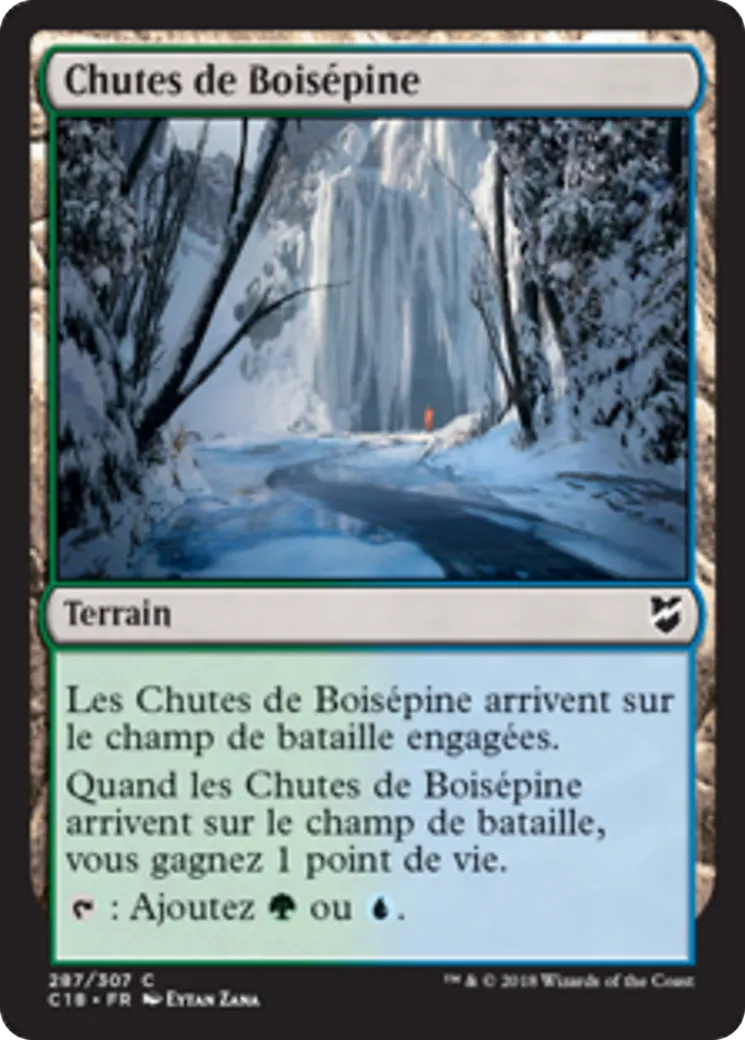 Chutes de Boisépine — Commander 2018 — Magic: The Gathering