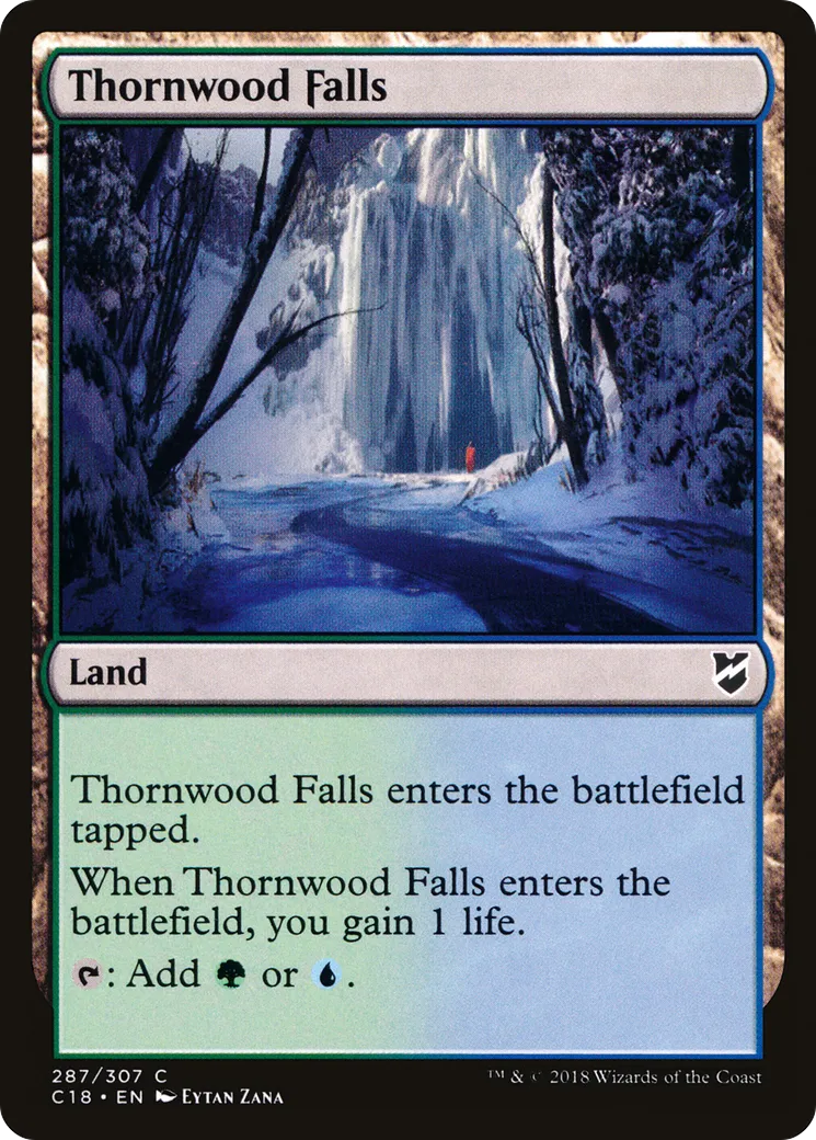 Thornwood Falls — Commander 2018 — Magic: The Gathering