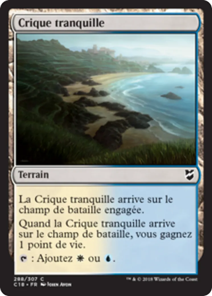 Crique tranquille — Commander 2018 — Magic: The Gathering