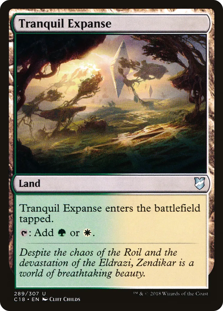 Immensité tranquille — Commander 2018 — Magic: The Gathering