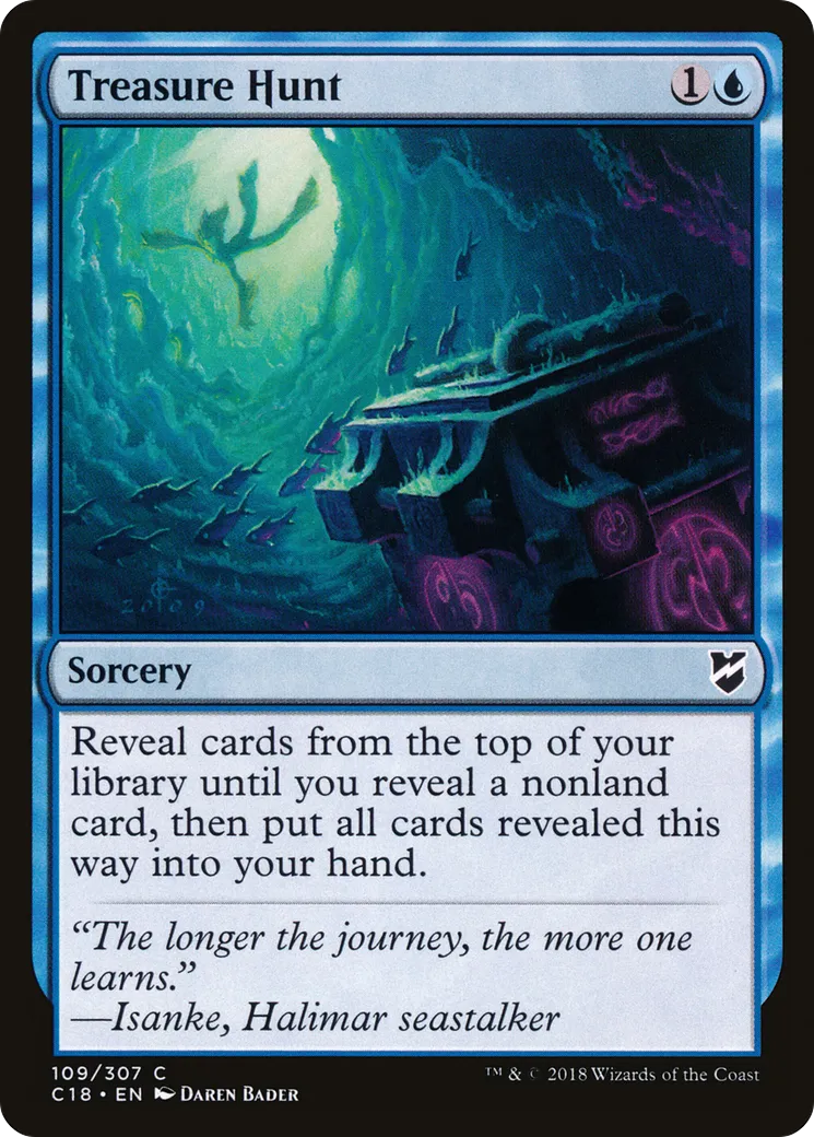 Treasure Hunt — Commander 2018 — Magic: The Gathering