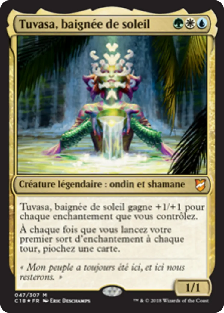 Tuvasa, baignée de soleil — Commander 2018 — Magic: The Gathering