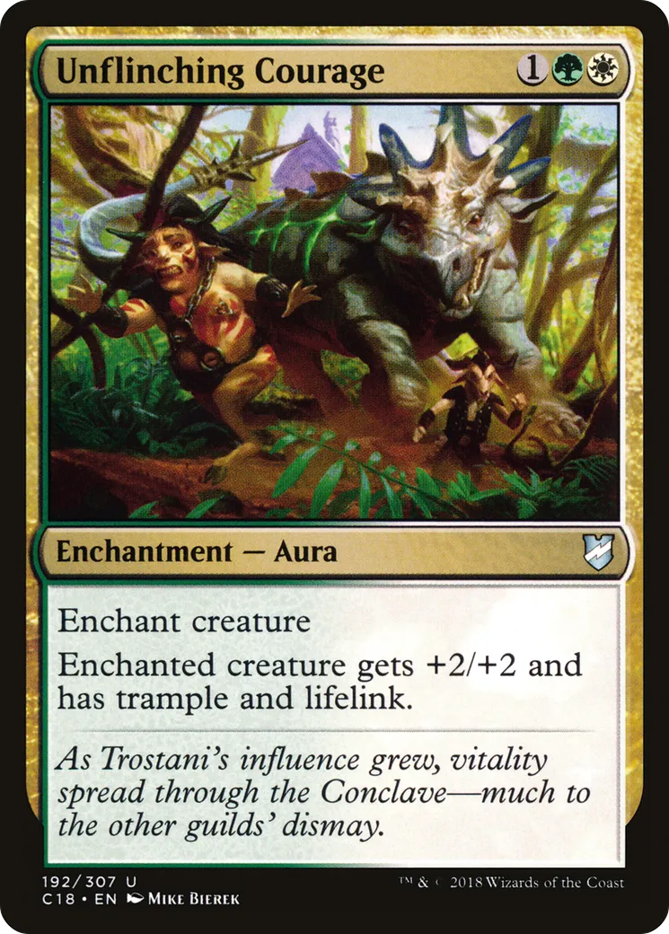 Unflinching Courage — Commander 2018 — Magic: The Gathering