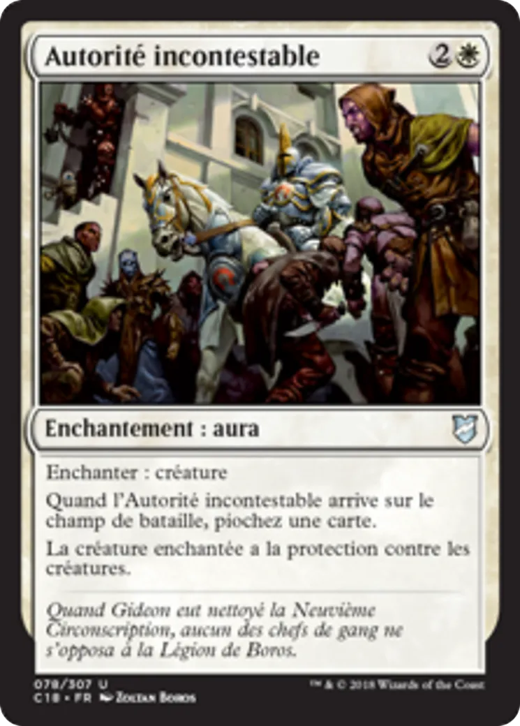 Autorité incontestable — Commander 2018 — Magic: The Gathering