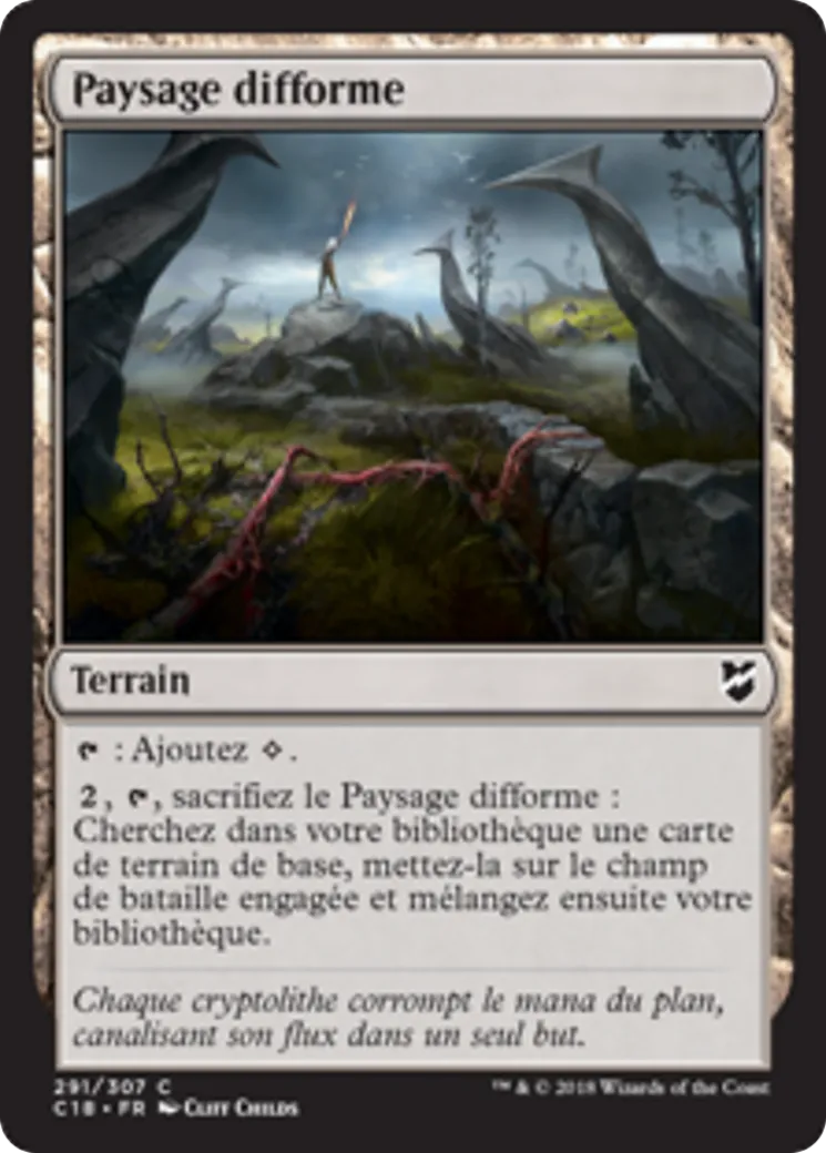 Paysage difforme — Commander 2018 — Magic: The Gathering