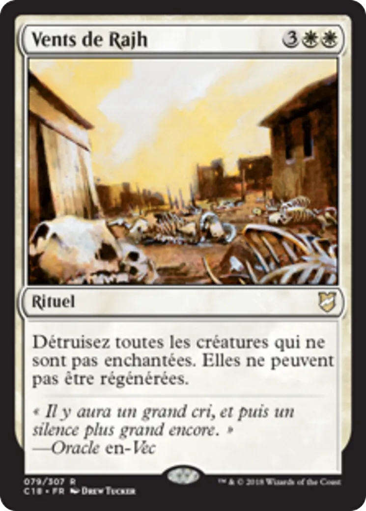 Vents de Rajh — Commander 2018 — Magic: The Gathering