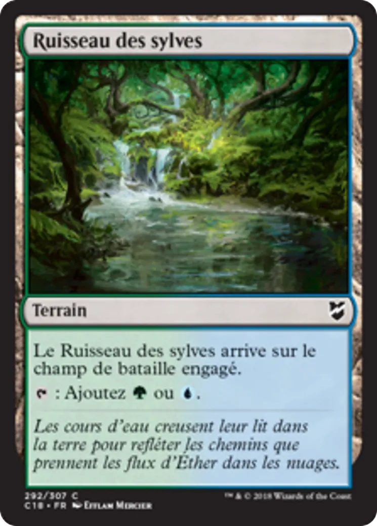 Ruisseau des sylves — Commander 2018 — Magic: The Gathering