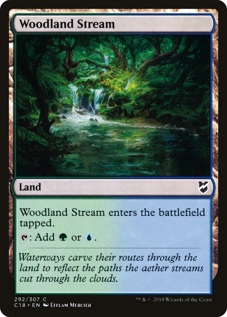 Woodland Stream — Commander 2018 — Magic: The Gathering