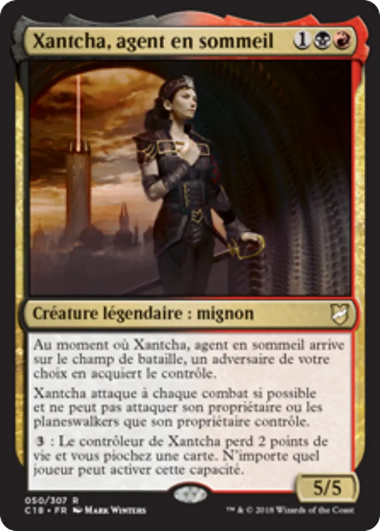 Xantcha, agent en sommeil from Commander 2018 - Magic: The Gathering