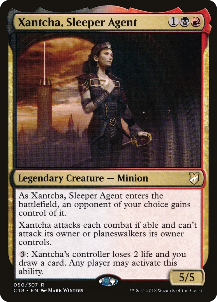 Xantcha, Sleeper Agent — Commander 2018 — Magic: The Gathering
