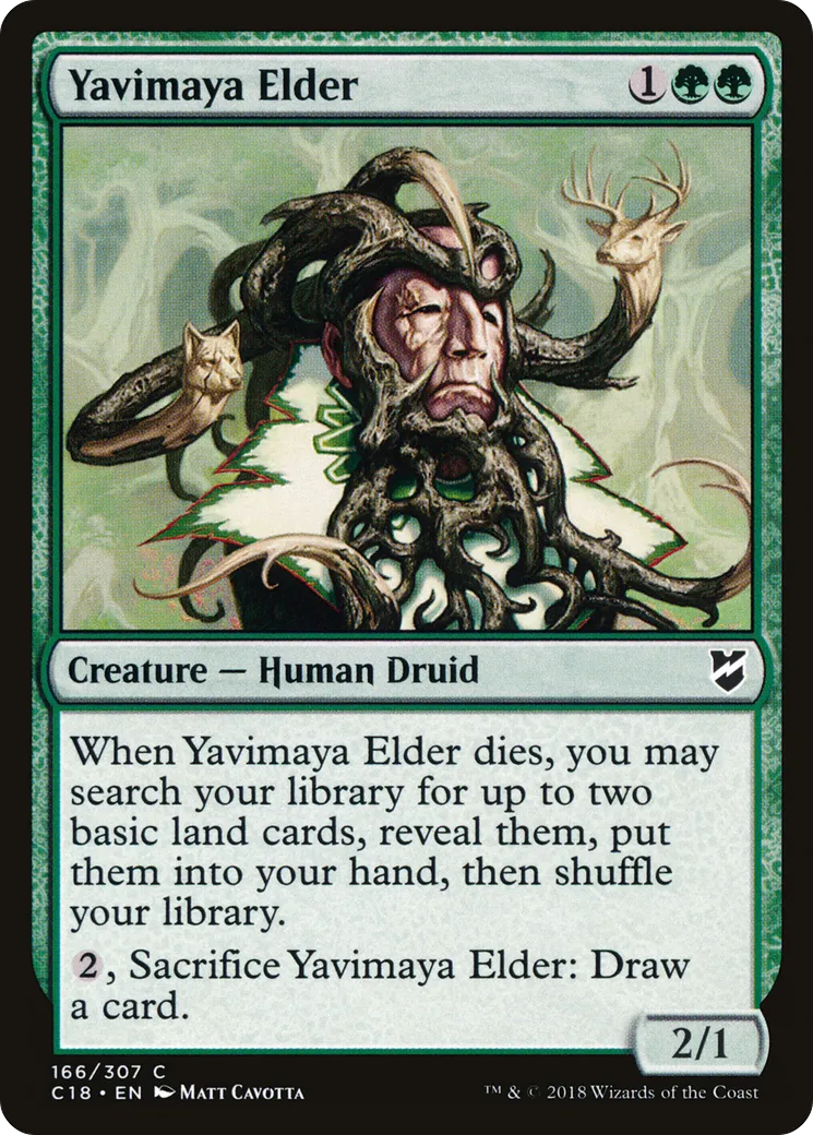 Yavimaya Elder — Commander 2018 — Magic: The Gathering