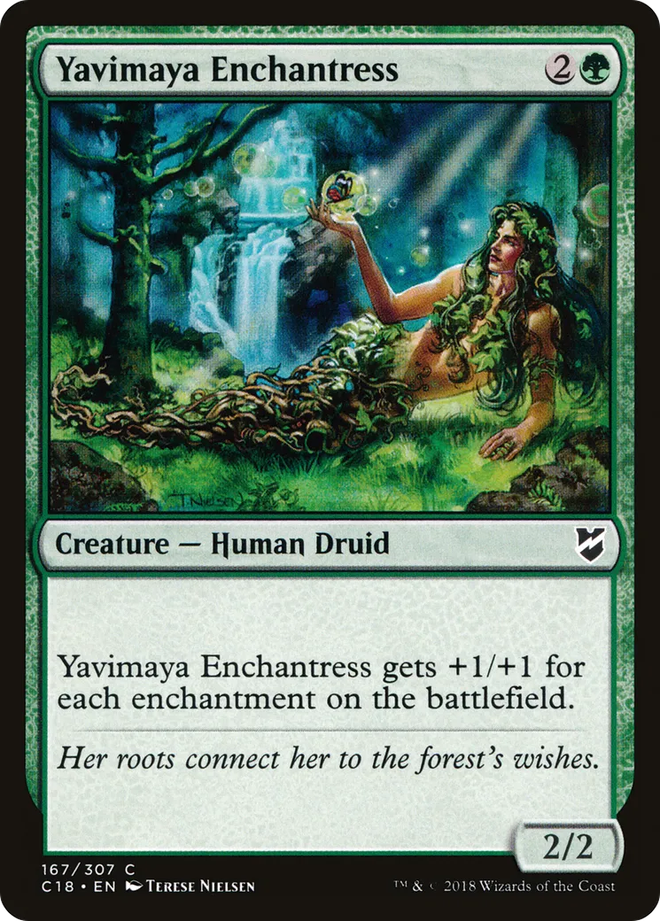 Enchanteresse de la Yavimaya — Commander 2018 — Magic: The Gathering
