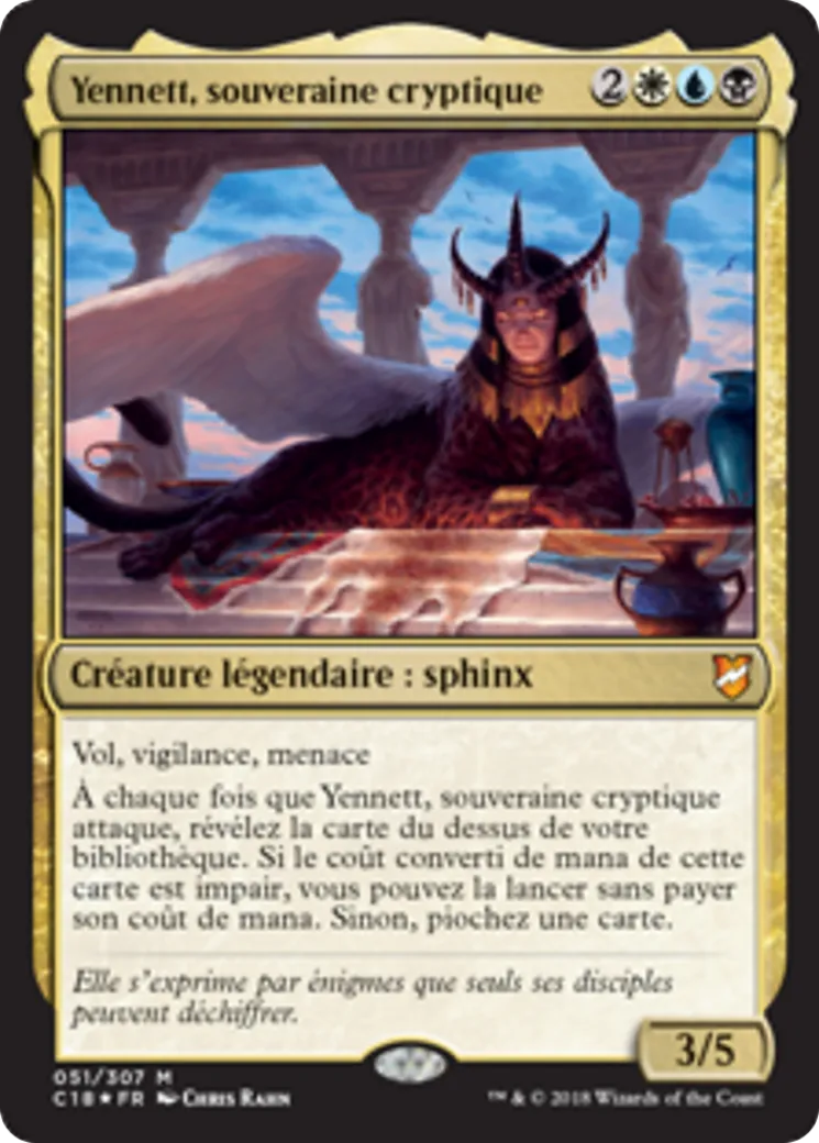 Yennett, souveraine cryptique — Commander 2018 — Magic: The Gathering