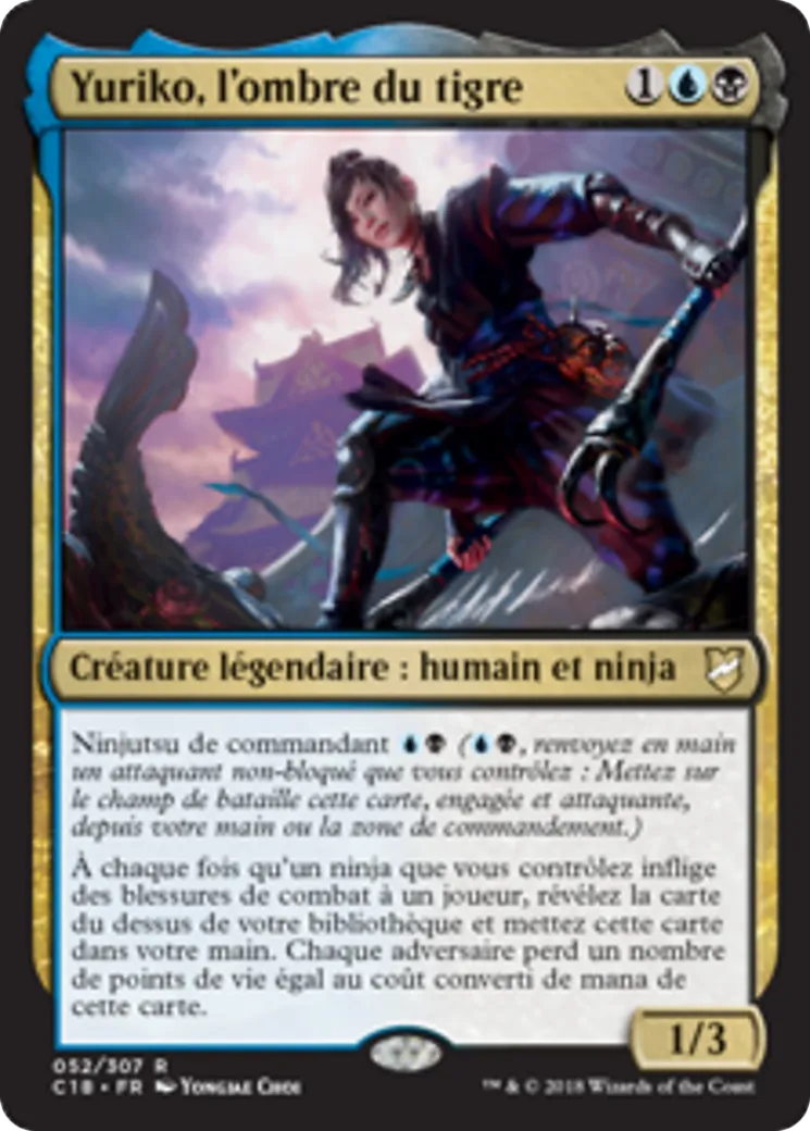 Yuriko, l'ombre du tigre — Commander 2018 — Magic: The Gathering