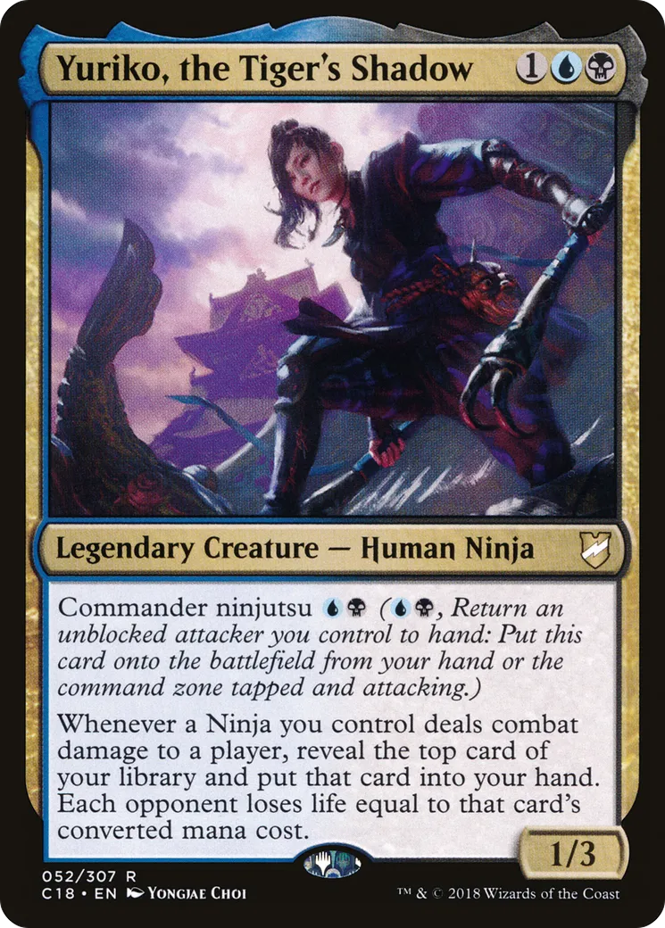 Yuriko, the Tiger's Shadow — Commander 2018 — Magic: The Gathering