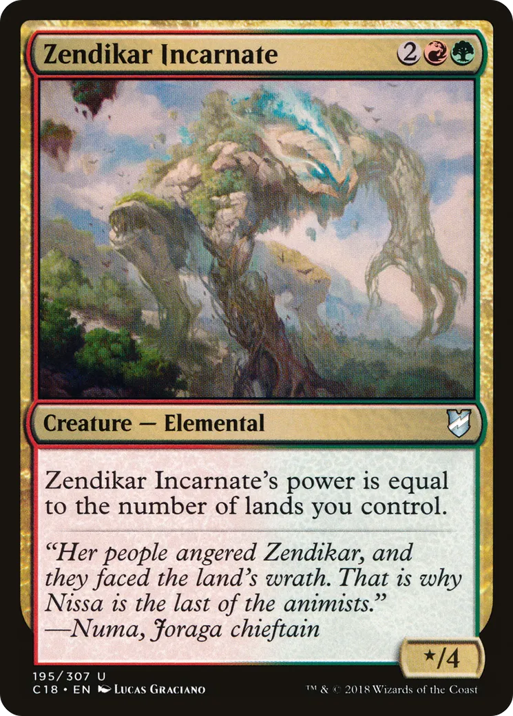 Zendikar incarné — Commander 2018 — Magic: The Gathering