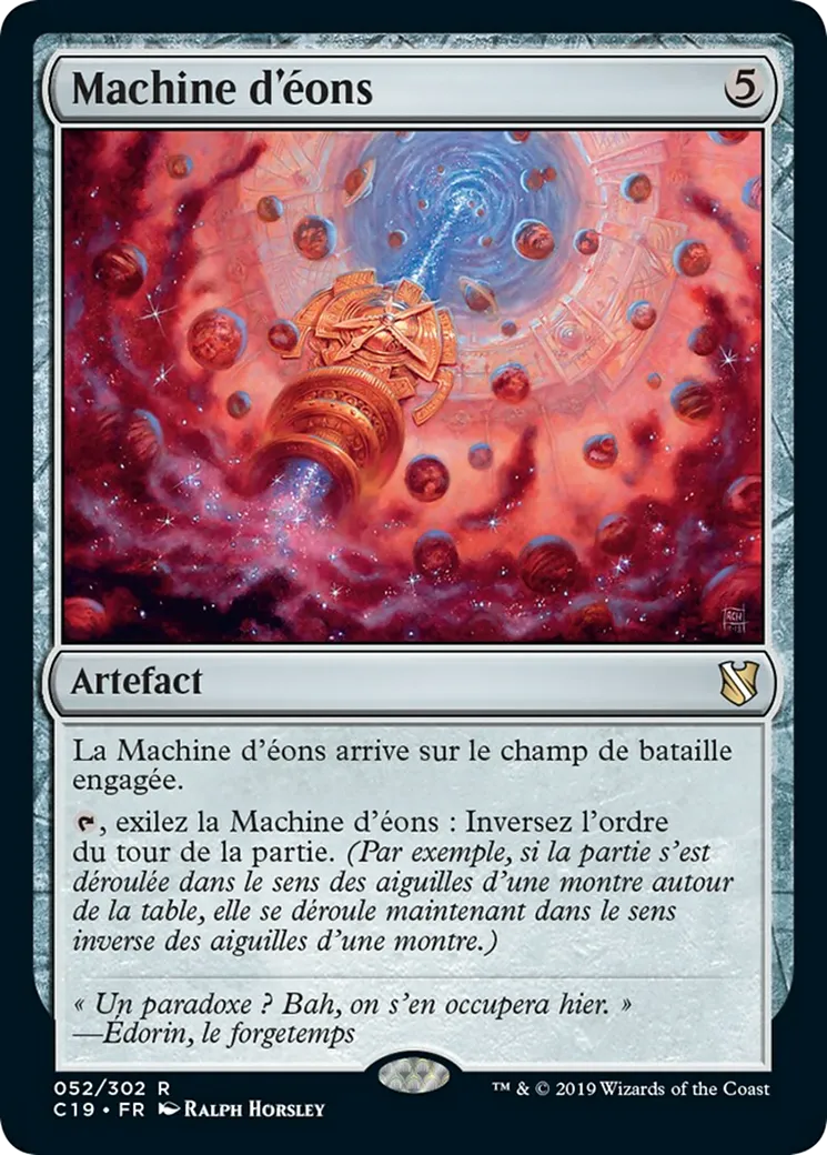 Machine d'éons — Commander 2019 — Magic: The Gathering
