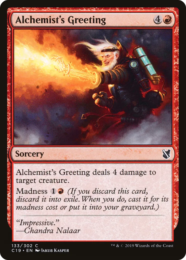Alchemist's Greeting — Commander 2019 — Magic: The Gathering