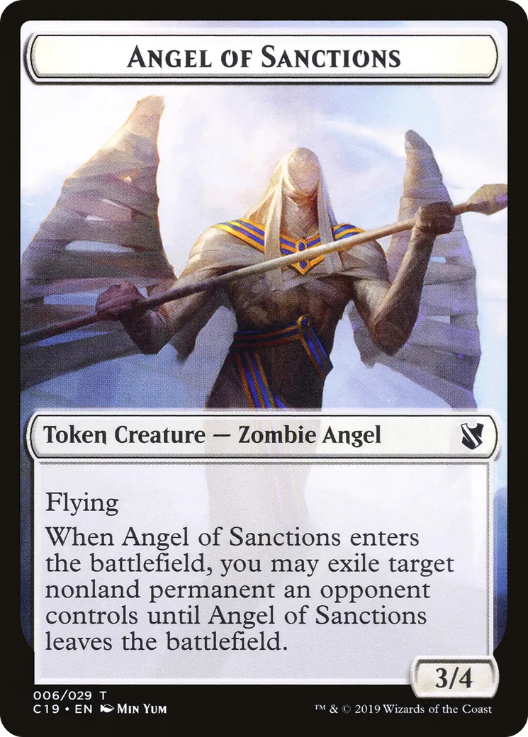 Angel of Sanctions — Commander 2019 — Magic: The Gathering