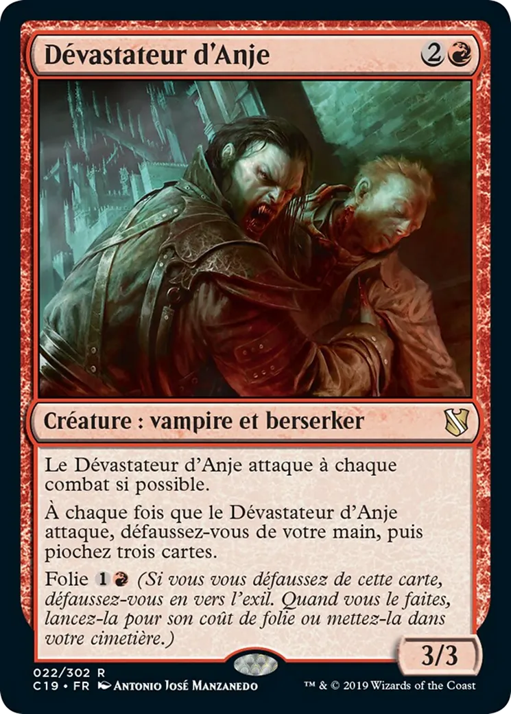 Dévastateur d'Anje from Commander 2019 - Magic: The Gathering
