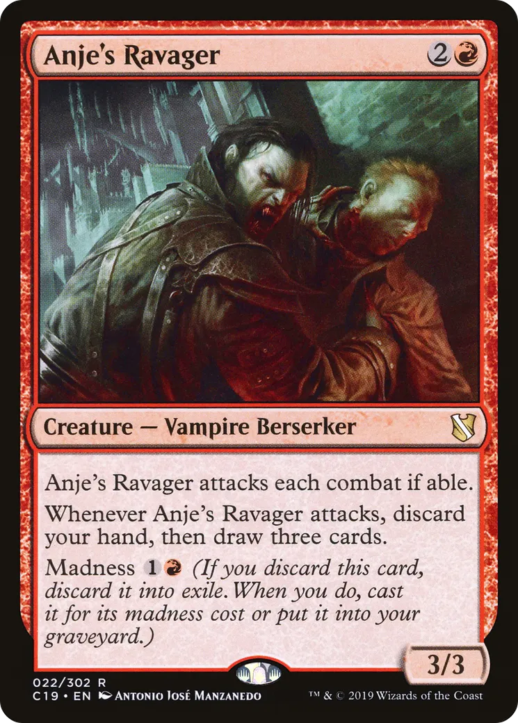 Anje's Ravager — Commander 2019 — Magic: The Gathering
