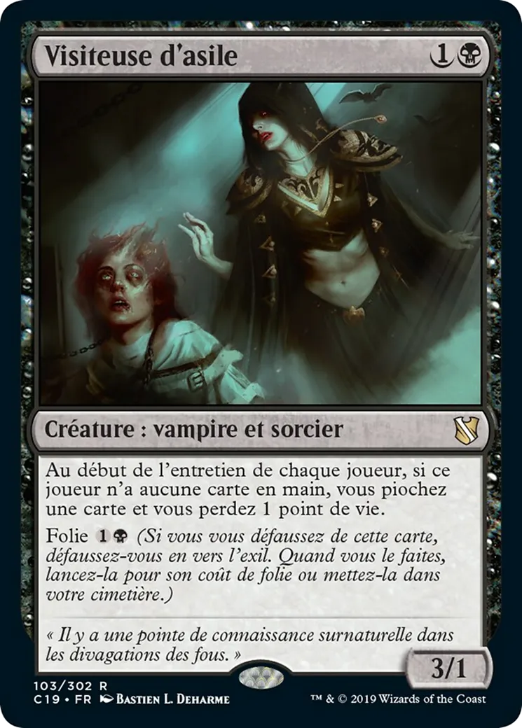 Visiteuse d'asile — Commander 2019 — Magic: The Gathering