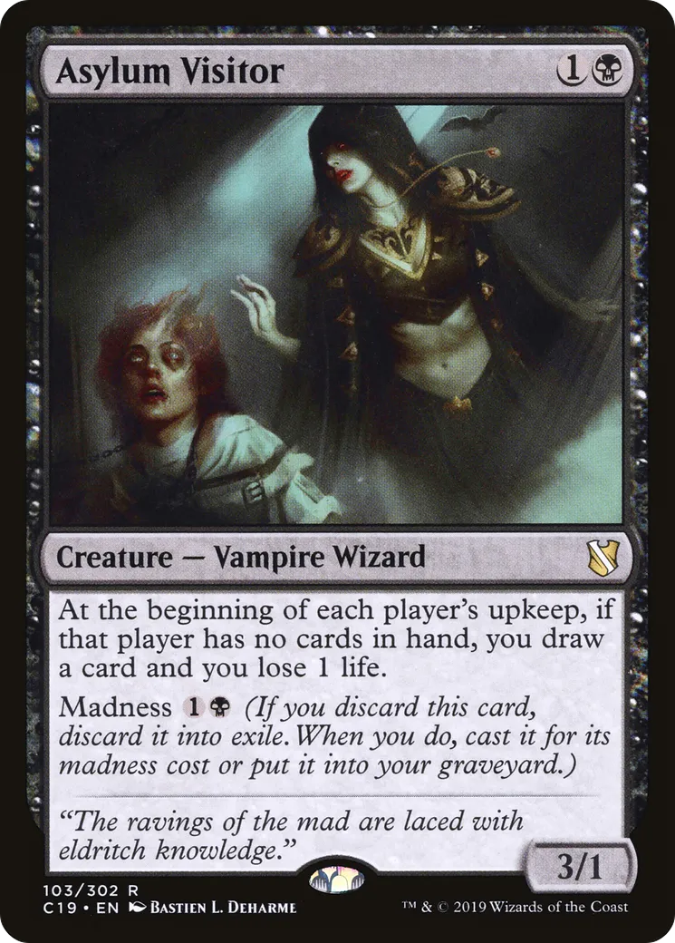 Asylum Visitor — Commander 2019 — Magic: The Gathering