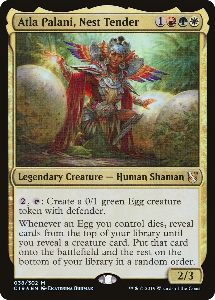 Atla Palani, Nest Tender — Commander 2019 — Magic: The Gathering