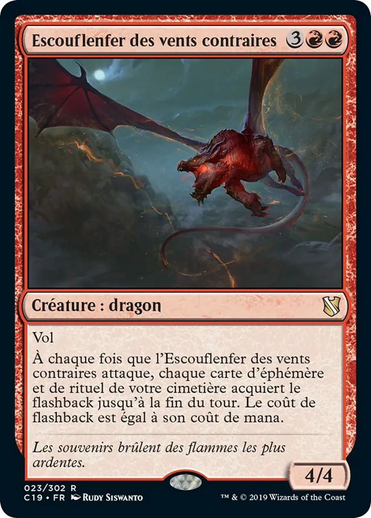 Escouflenfer des vents contraires — Commander 2019 — Magic: The Gathering