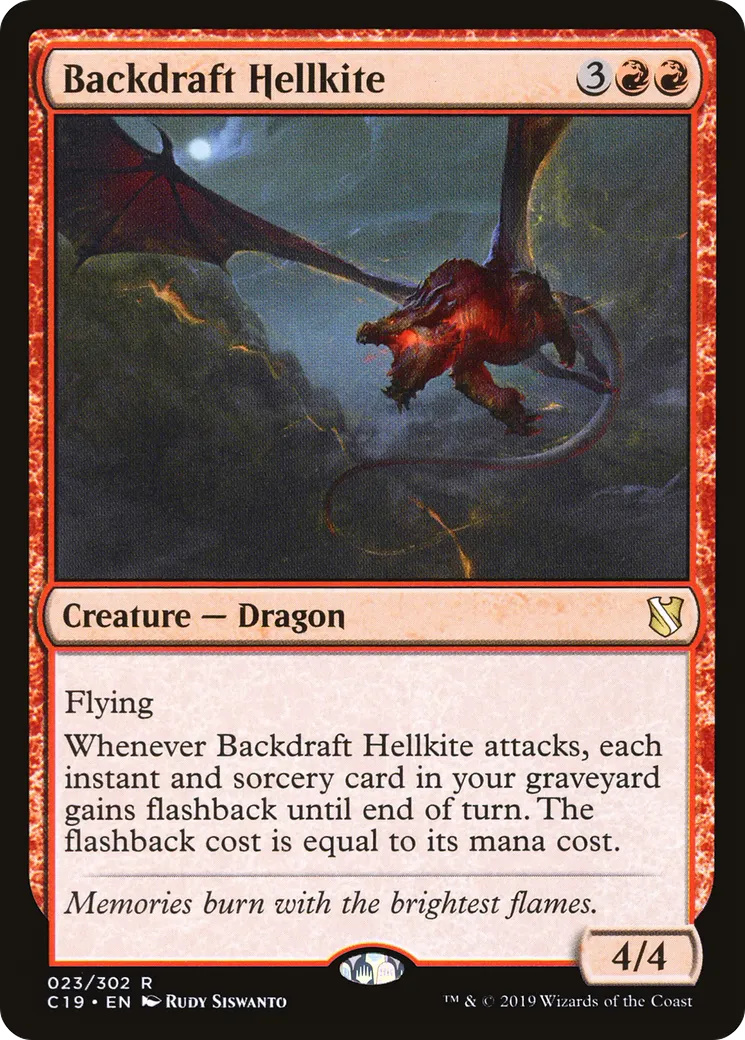Escouflenfer des vents contraires — Commander 2019 — Magic: The Gathering