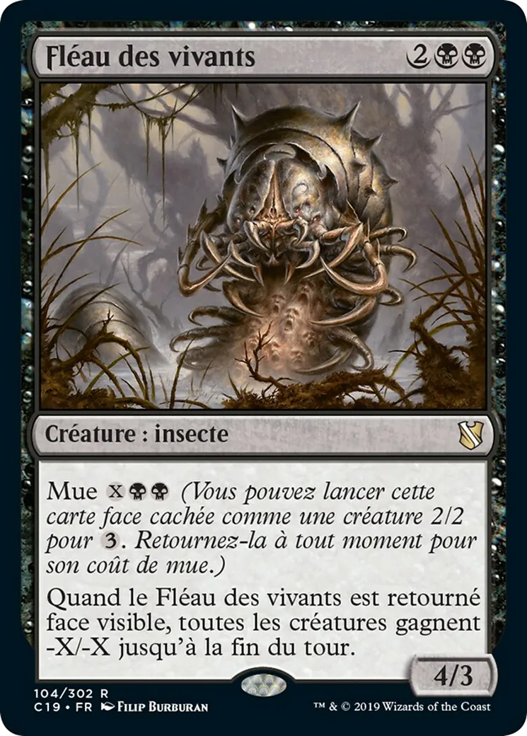 Fléau des vivants — Commander 2019 — Magic: The Gathering