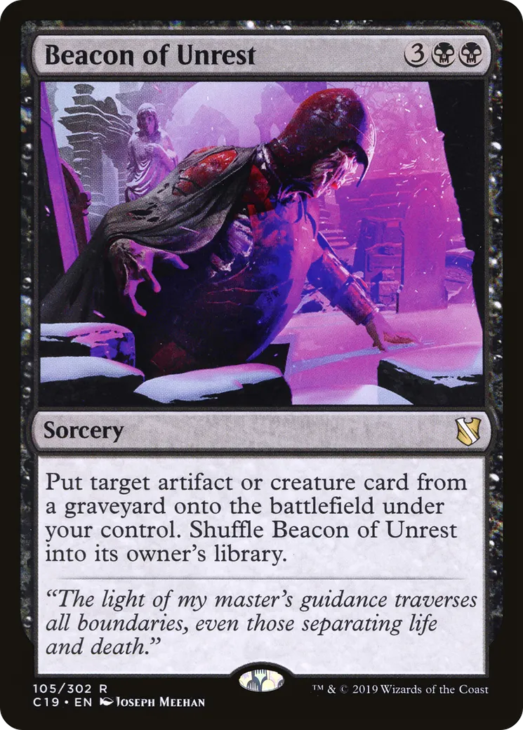 Beacon of Unrest — Commander 2019 — Magic: The Gathering
