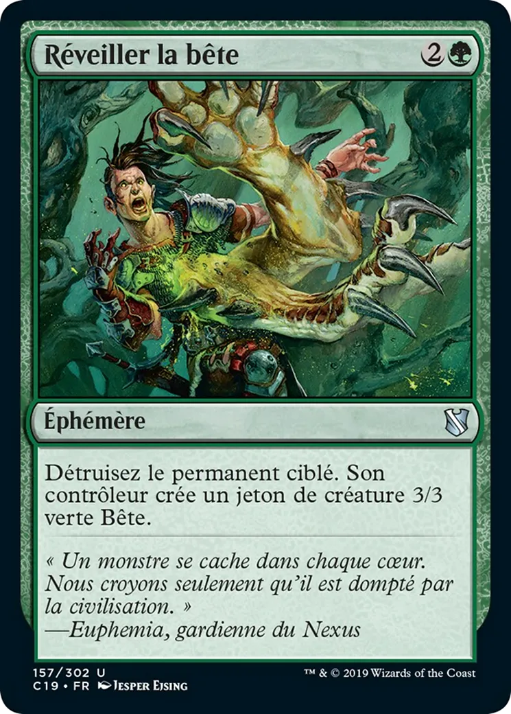 Réveiller la bête — Commander 2019 — Magic: The Gathering