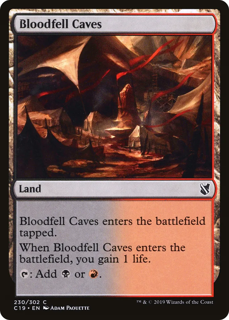Cavernes du Sacrifice — Commander 2019 — Magic: The Gathering