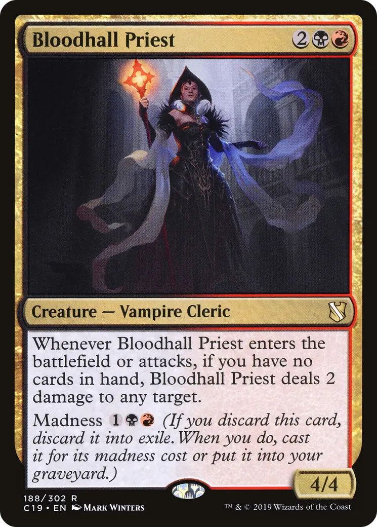 Bloodhall Priest — Commander 2019 — Magic: The Gathering