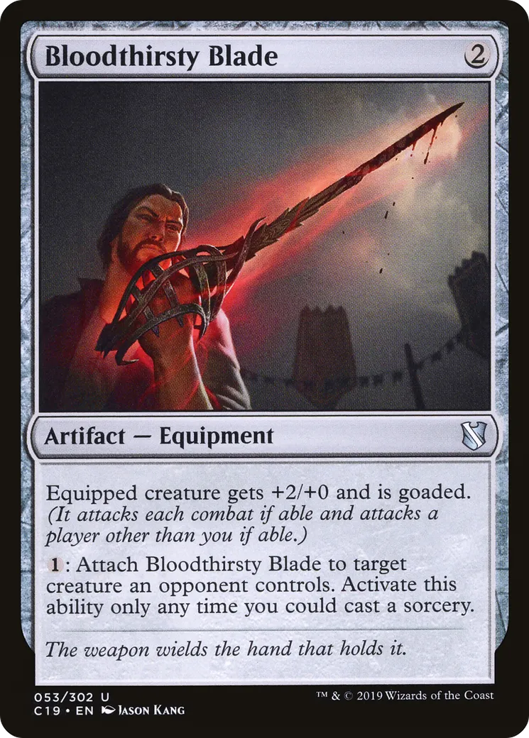 Lame assoiffée de sang — Commander 2019 — Magic: The Gathering